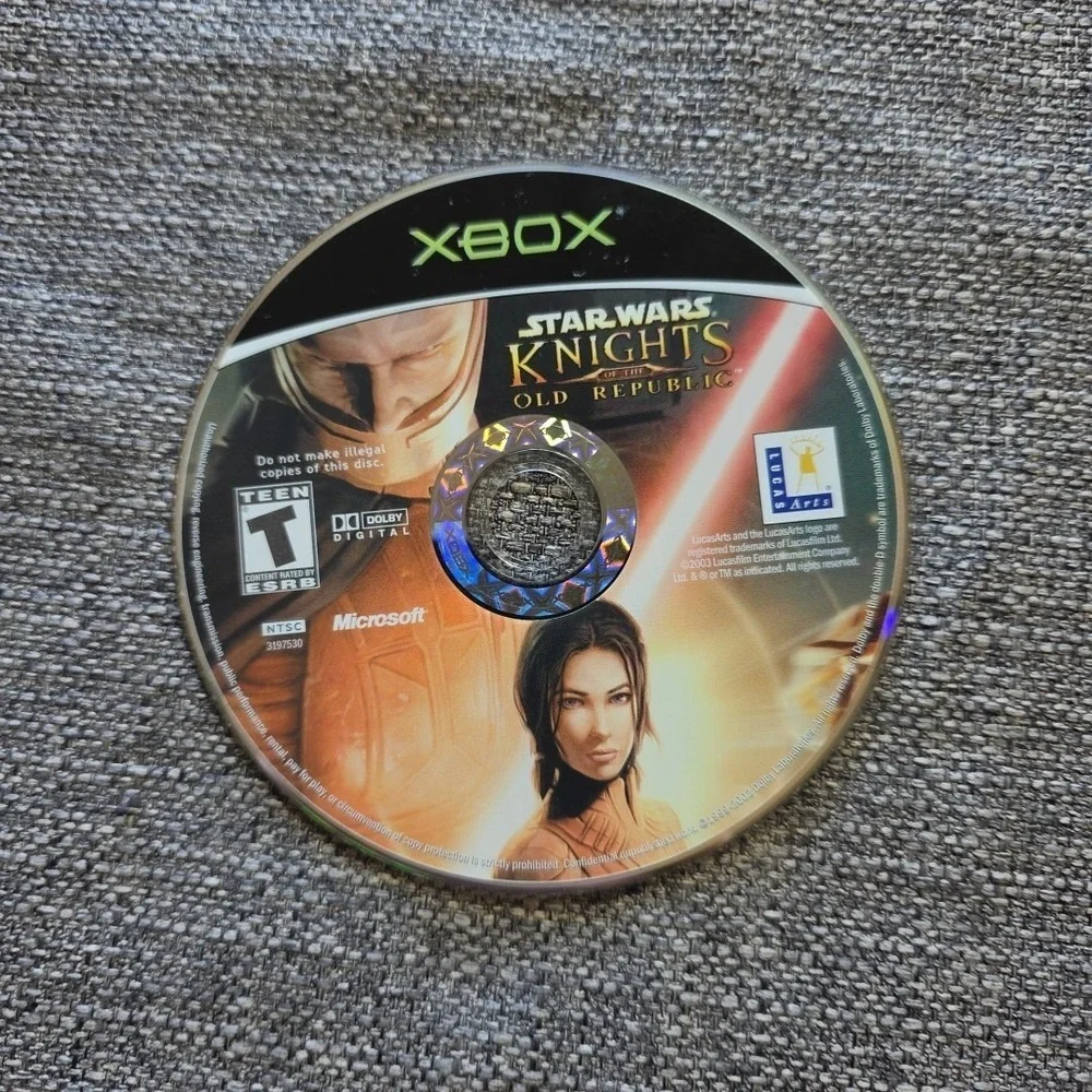 Star Wars: Knights of the Old Republic (Original Xbox) CIB Complete w/ Manual